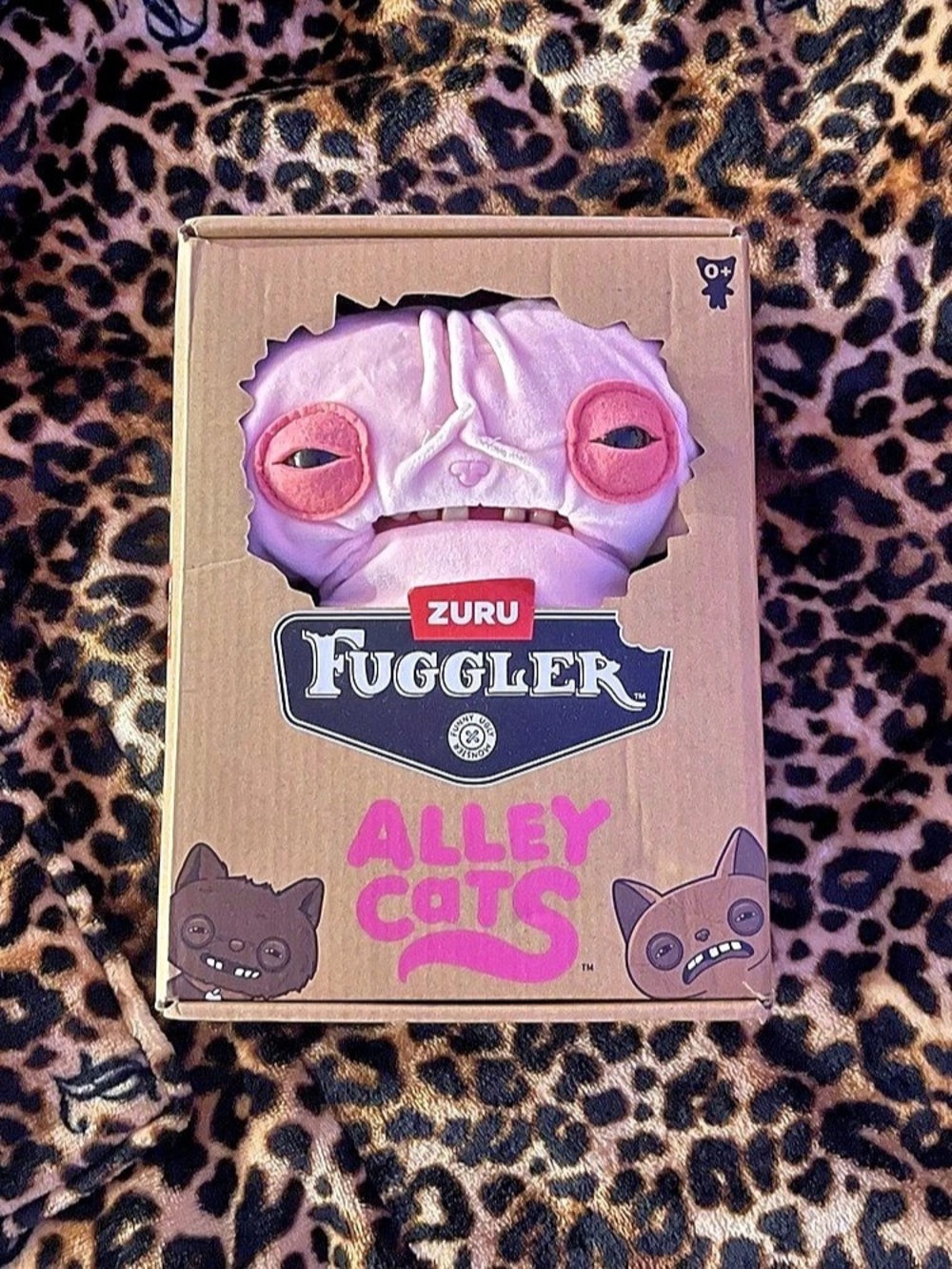 Fuggler Alley Cats Wrinkle Mcstinkles Plush Toy